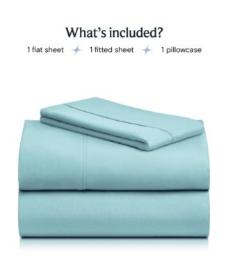 3-PC Silky Soft Cooling Deep Pocket Sheet Set, TwinXL