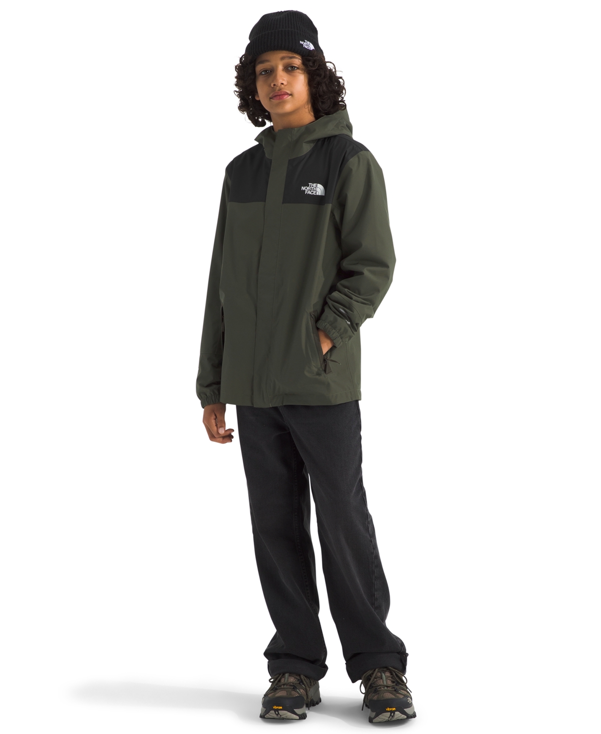 The North Face Boys 6-20 Antora Rain Hooded Jacket