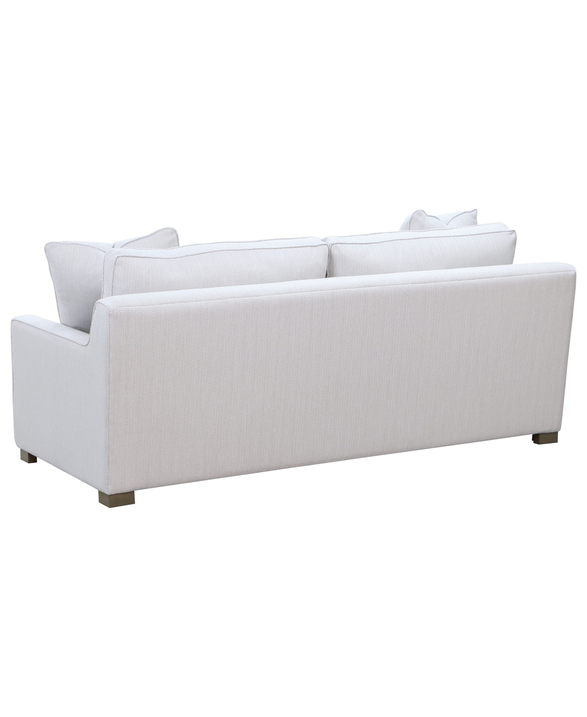 Macy's Stacia 82" Fabric Dynamic Suspension System Sofa In White