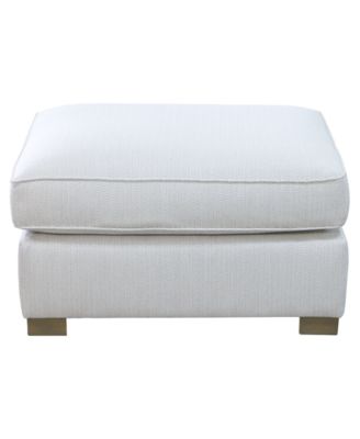 Stacia 33" Fabric Upholstered Bench Ottoman
