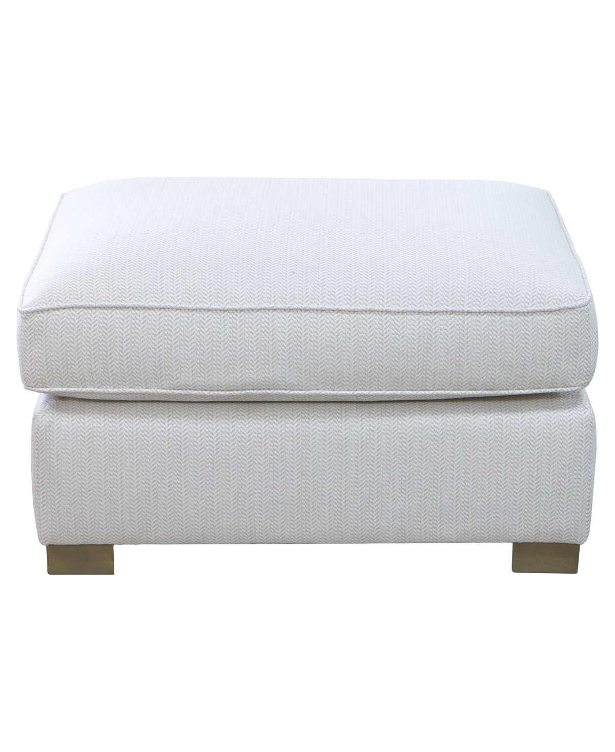 Stacia 33" Fabric Upholstered Bench Ottoman