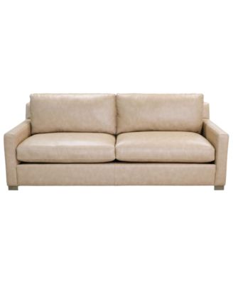 Furniture - Stacia 87" Leather Sofa