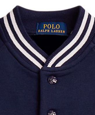 Boys 2-7 Fleece Baseball Jacket & Jogger Pant Set