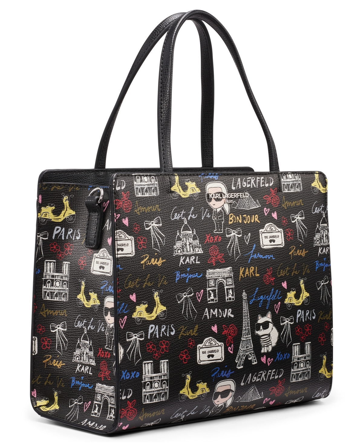 Karl Lagerfeld Maybelle Small Satchel Bag In Multi