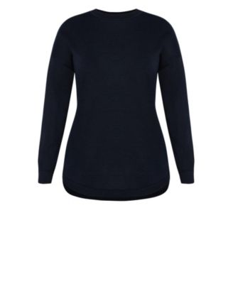Women's Tully Curved Hem Sweater