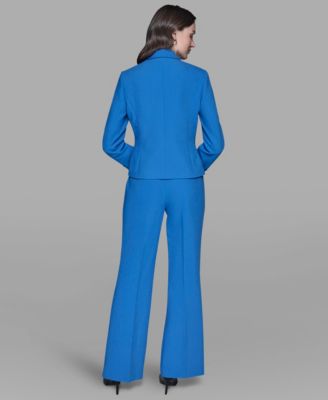 Women's Cropped One Button Jacket