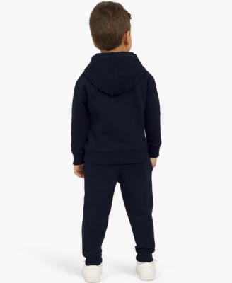 Boys' Toddler 2T-4T Long-Sleeve Hoodie, T-Shirt and Pants, 3-Piece Set