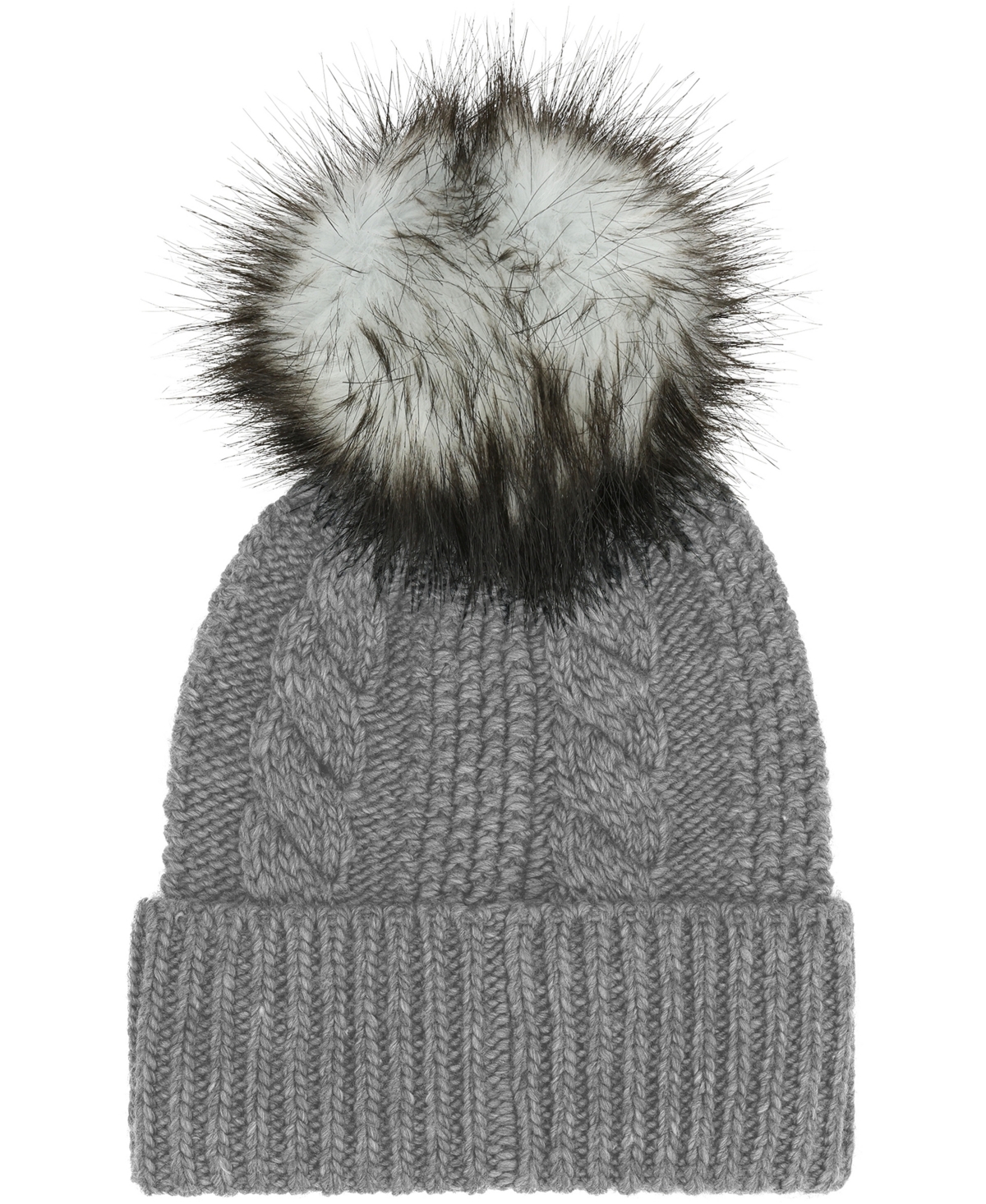The North Face Women's Oh Mega Pom Beanie In Gray