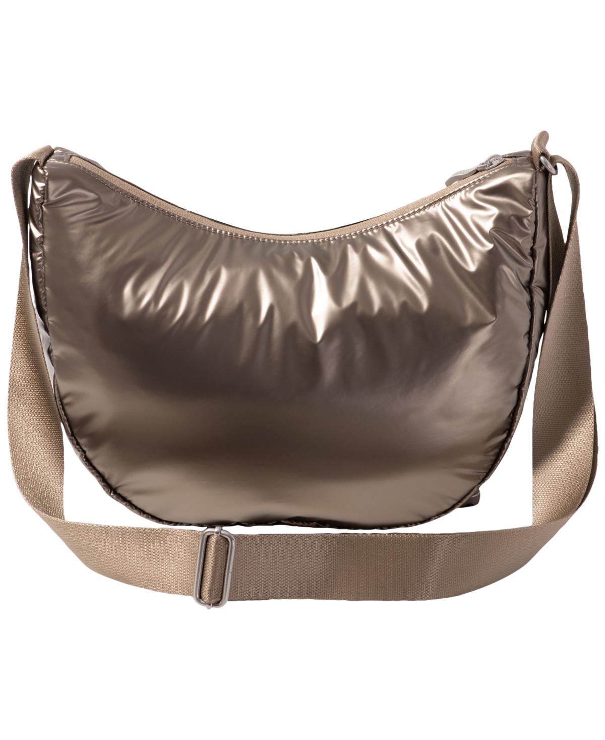 Baggallini Medium Size Swift Crescent Crossbody Bag In Purple