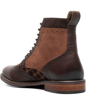 Men's Finnegan Wingtip Lace-Up Boots