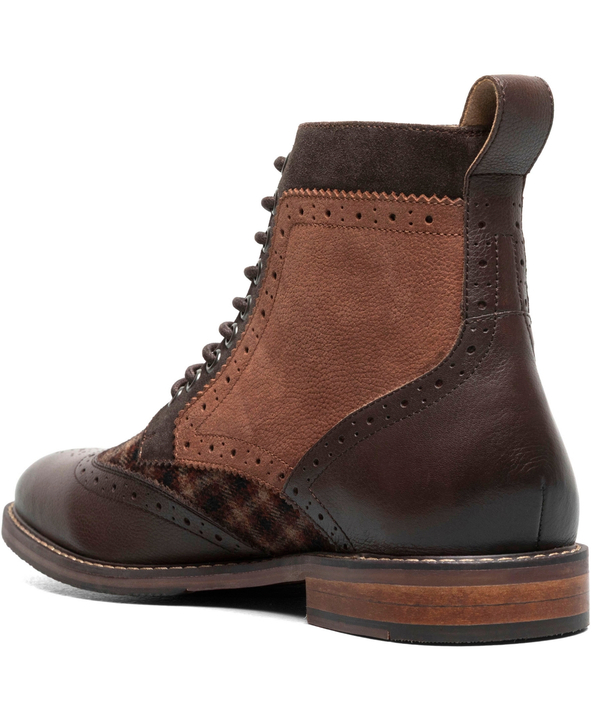 Stacy Adams Men's Finnegan Wingtip Lace-up Boot In Multi