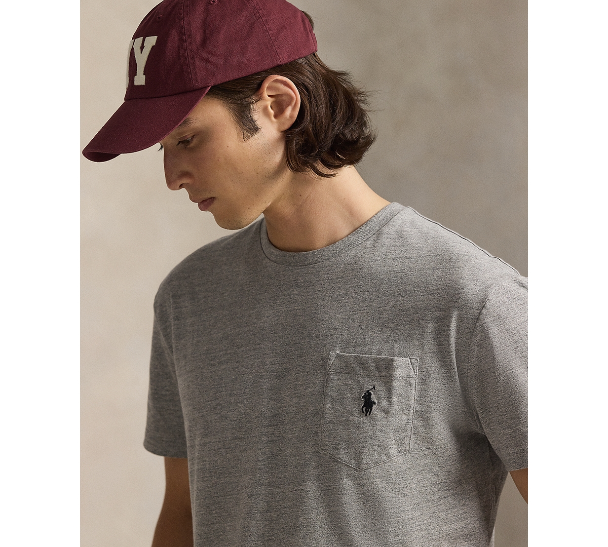 Polo Ralph Lauren Men's Classic Fit Crew Neck Pocket T-Shirt