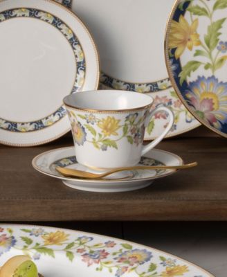 Tusker Garden Set of 4 Saucers, 6"