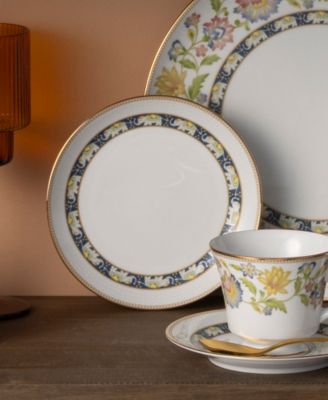 Tusker Garden Set of 4 Bread & Butter/Appetizer Plates, 6.25"