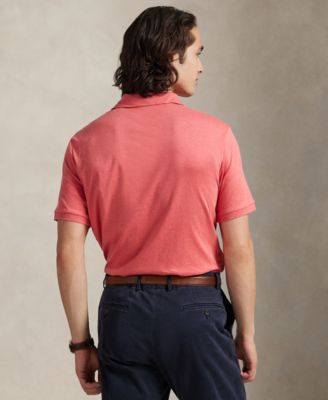 Men's Classic-Fit Soft Cotton Polo Shirt