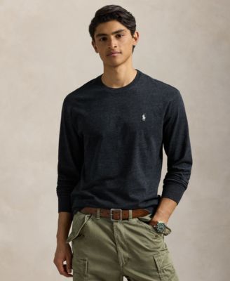 Polo Ralph Lauren - Men's Classic-Fit Jersey Long-Sleeve T-Shirt