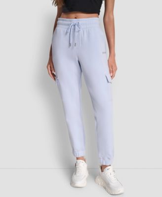 Women's Studded-Logo Cargo Joggers