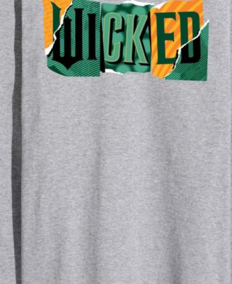 Men's Wicked Part 2 Ripped Logo Graphic Printed Long-Sleeve T-Shirt