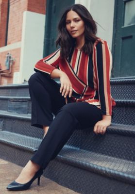 Women's Plus Size Kaya Asymmetrical Hacci Top