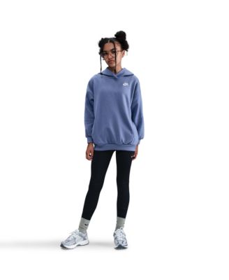 Girls' 7-16 Sportswear Club Fleece Oversized-Fit Hoodie