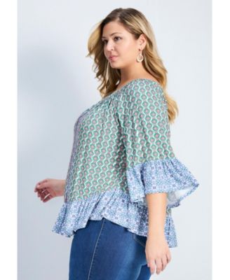 Women's Serenity Ruffle Top
