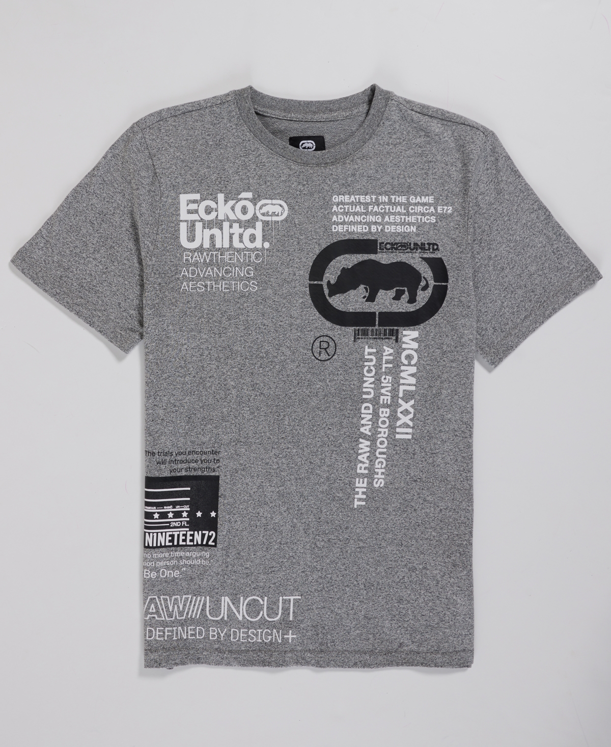 Ecko Unltd Men's Double-a Short Sleeve Knit T-Shirt