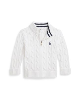 Polo Ralph Lauren - Baby Cable Full-Zip Sweater