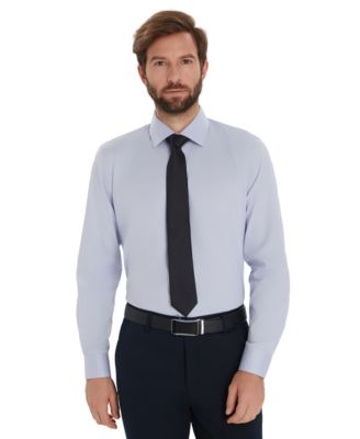 Men's Solid Slim-Fit Dress Shirt, Macy's Exclusive