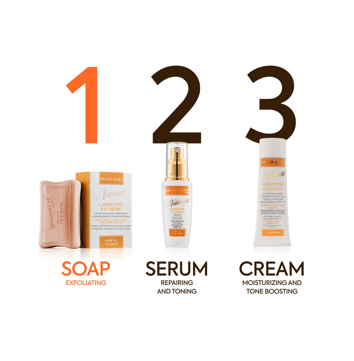 Naturalle Carotonic Extreme Glow Renewing Complexion Soap - 7oz