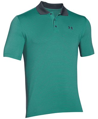 under armour striped golf shirt