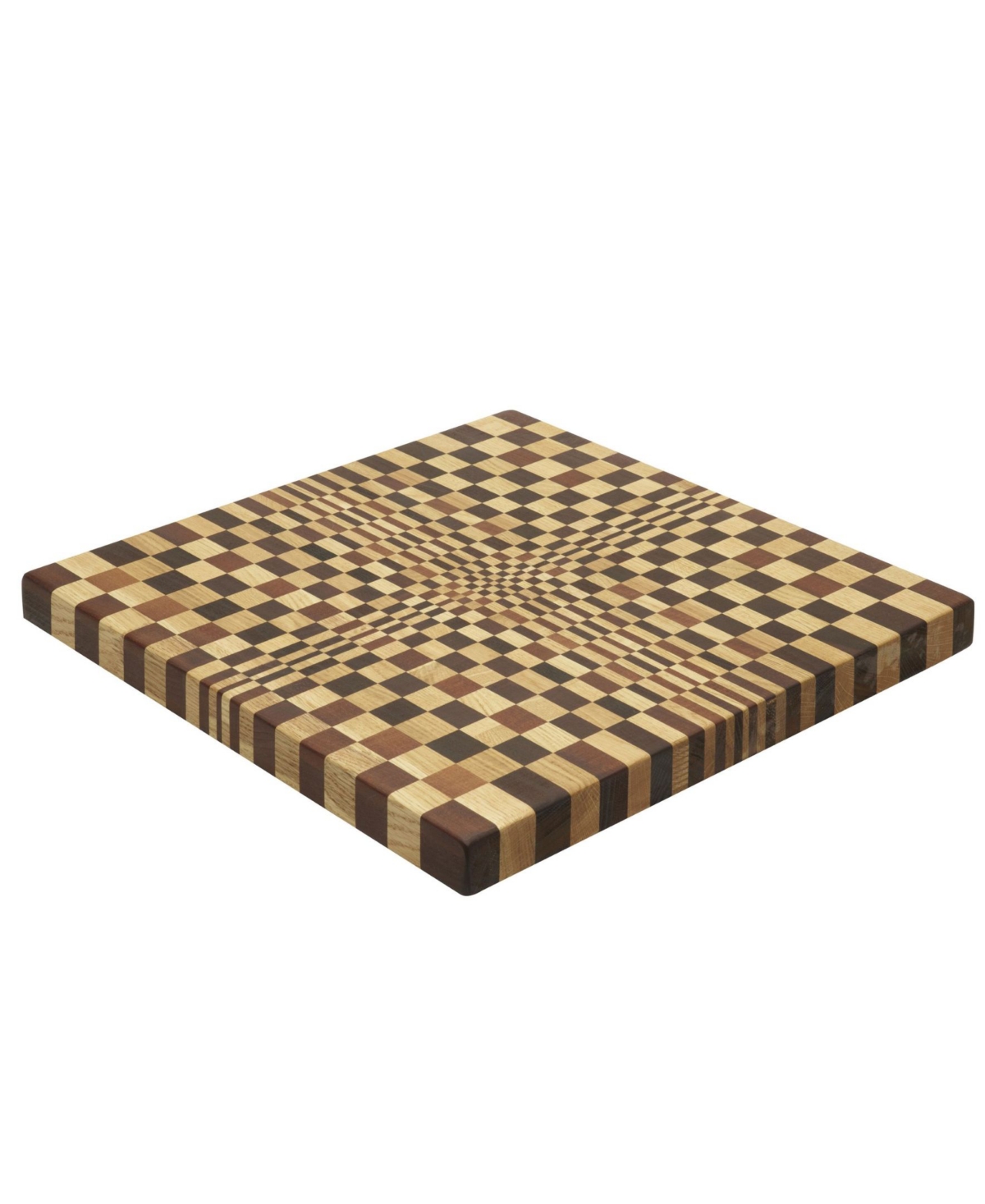 Legnoart Chopping Oak And Thermo Wood Board, 15.5" X 1.25"