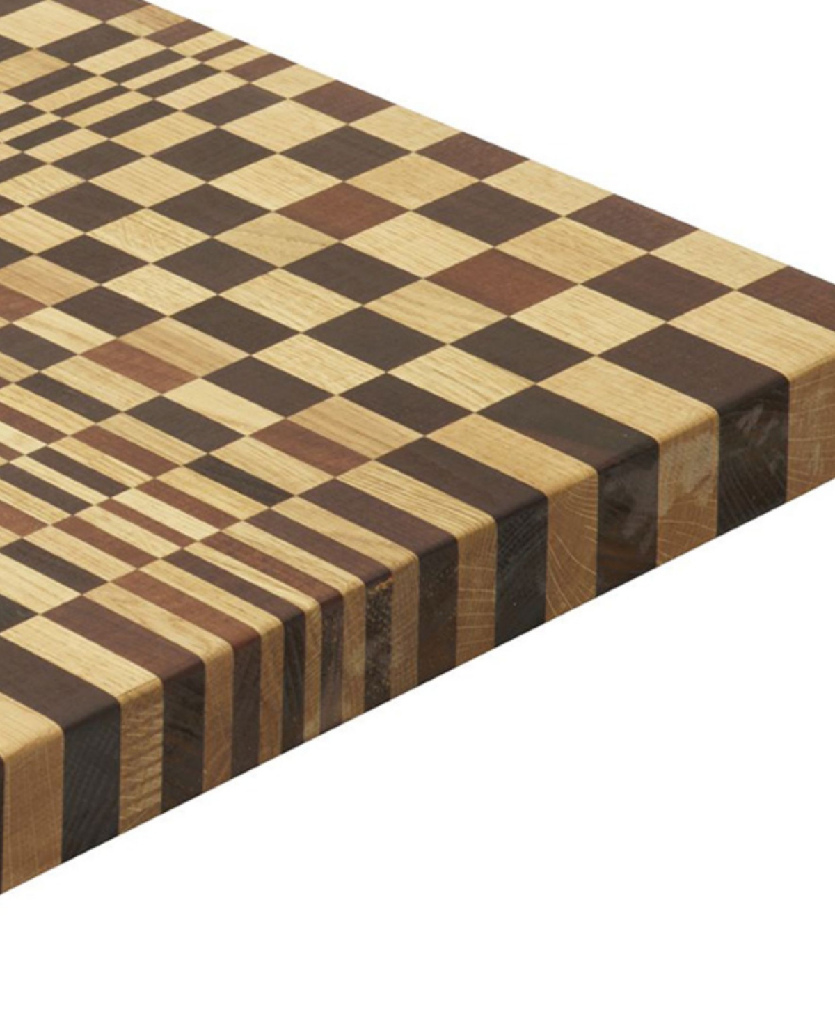 Legnoart Chopping Oak And Thermo Wood Board, 15.5" X 1.25"