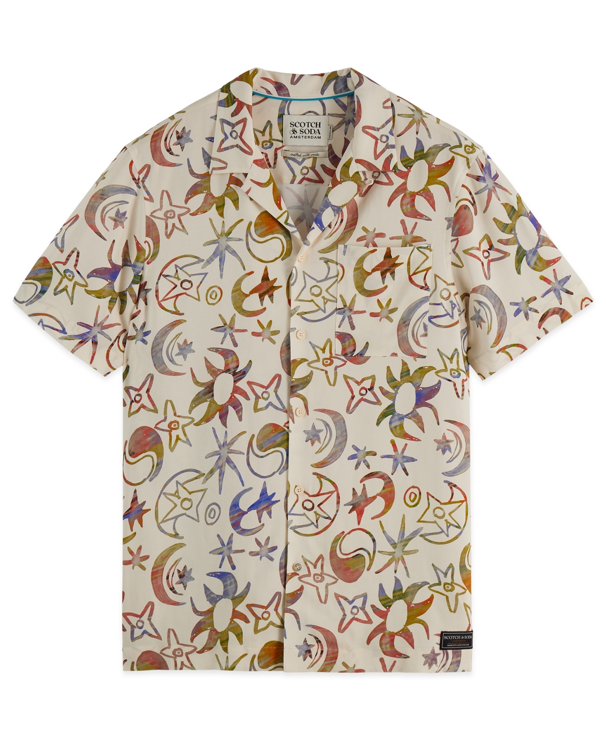 Scotch & Soda Men's Printed Short-Sleeve T-Shirt