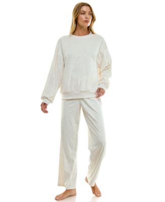 Women's Long Sleeve Crew Neck and Pant Set
