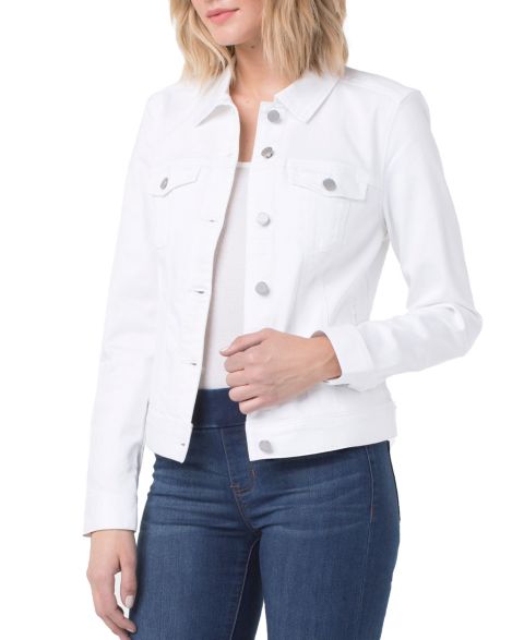 Женские куртки Liverpool Los Angeles Women's Petite Classic Jean Jacket