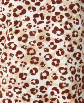 Women's Waffle Fleece Pajama Set