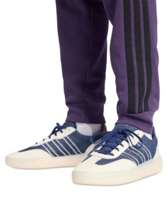 Men's Essentials Regular-Fit 3-Stripes Fleece Joggers