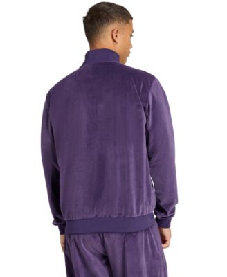 Men's House of Tiro Velour Long-Sleeve Track Jacket