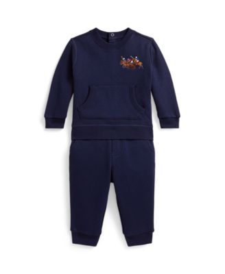Polo Ralph Lauren - Baby 2-Piece Long-Sleeve Sweatshirt and Pants Set