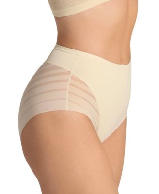 Women's Lace Stripe Undetectable Classic Shaper Panty 012903