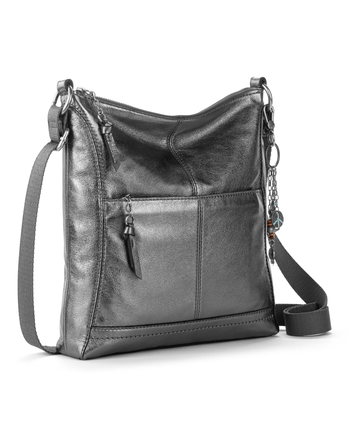 The Sak Lucia Leather Small Crossbody Bag