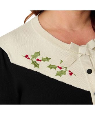 Women's 1960s Long Sleeve Cardigan