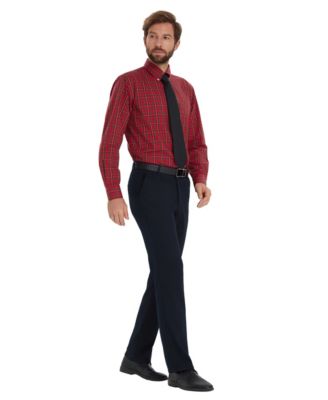 Men's Stewart Tartan Regular-Fit Dress Shirt, Macy's Exclusive