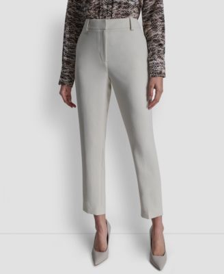 DKNY - Women's Charm Detailed Ankle Length Pants