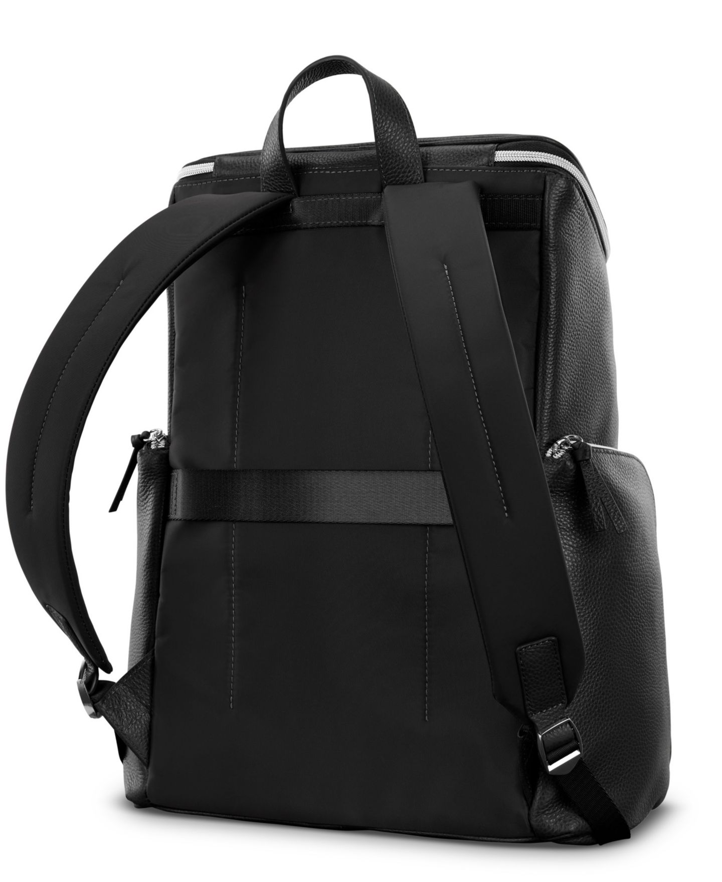 Рюкзак Samsonite Mobile Solution 2 Leather Deluxe, цвет: Чёрный — фото 3