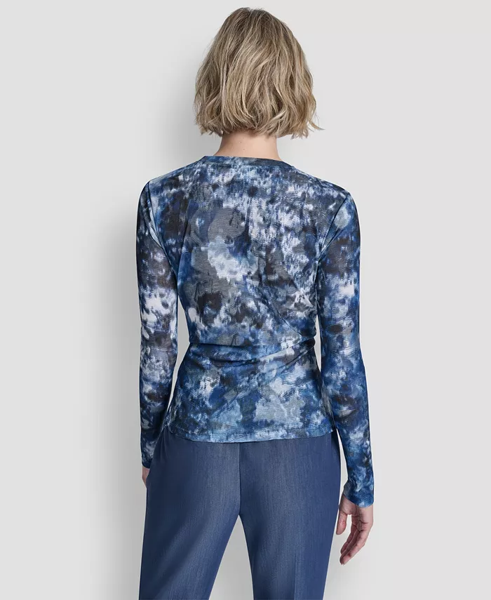 Women's Crewneck Long-Sleeve Top - thumbnail 2