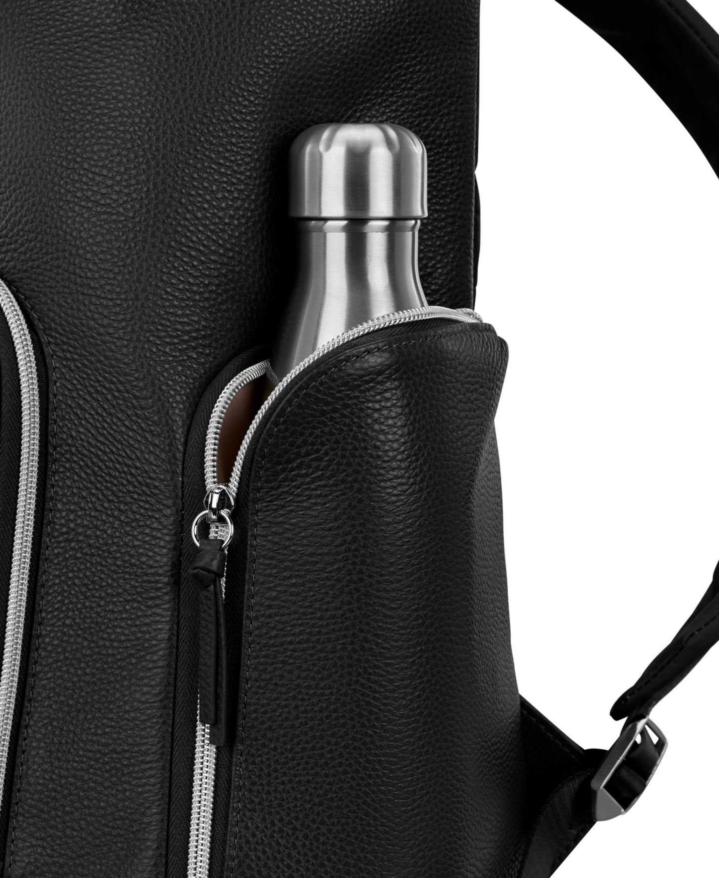 Рюкзак Samsonite Mobile Solution 2 Leather Deluxe, цвет: Чёрный — фото 8