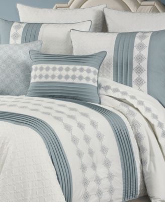 Trilogy Embossed 3-Pc. Comforter Set, Full/Queen