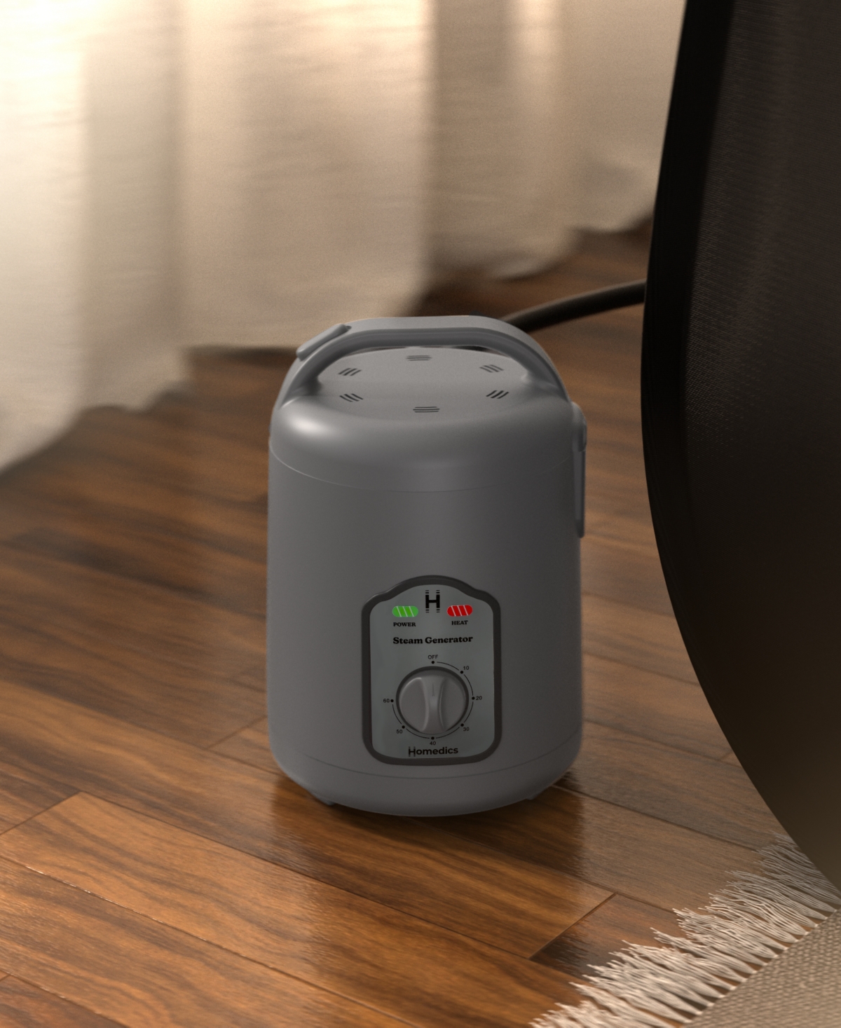 Homedics Saunazen 1 Steam Sauna In Black