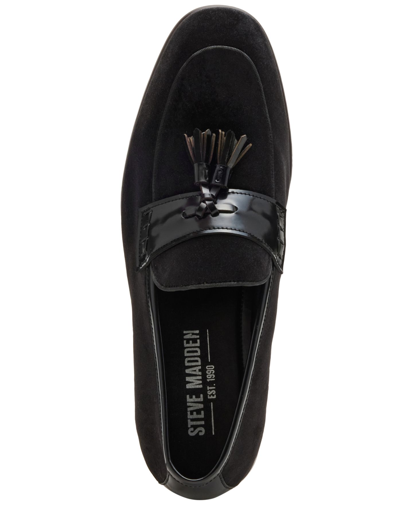 Мужские туфли Steve Madden Suez Slip-On, цвет: Чёрный — фото 5